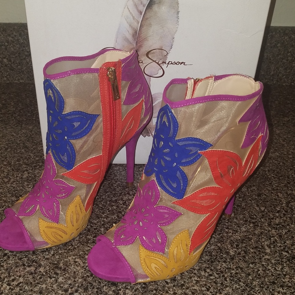Jessica Simpson Vivid Orchid Heels